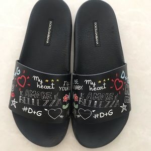Dolce & Gabbana pool slides